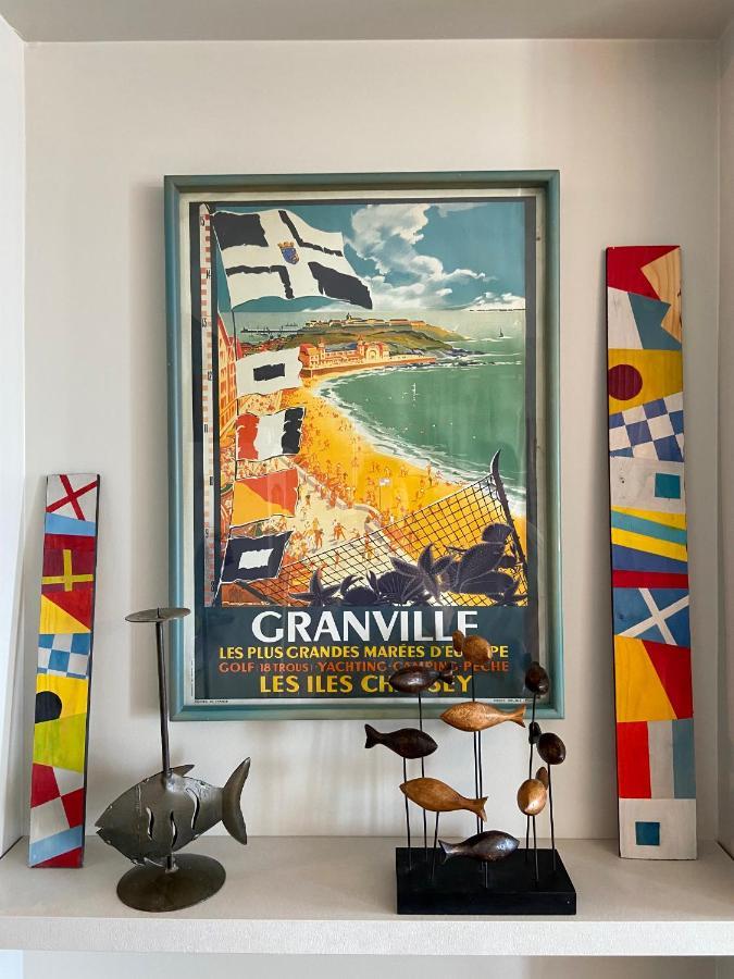 Le Petit Logis - Vue Mer Granville Kültér fotó